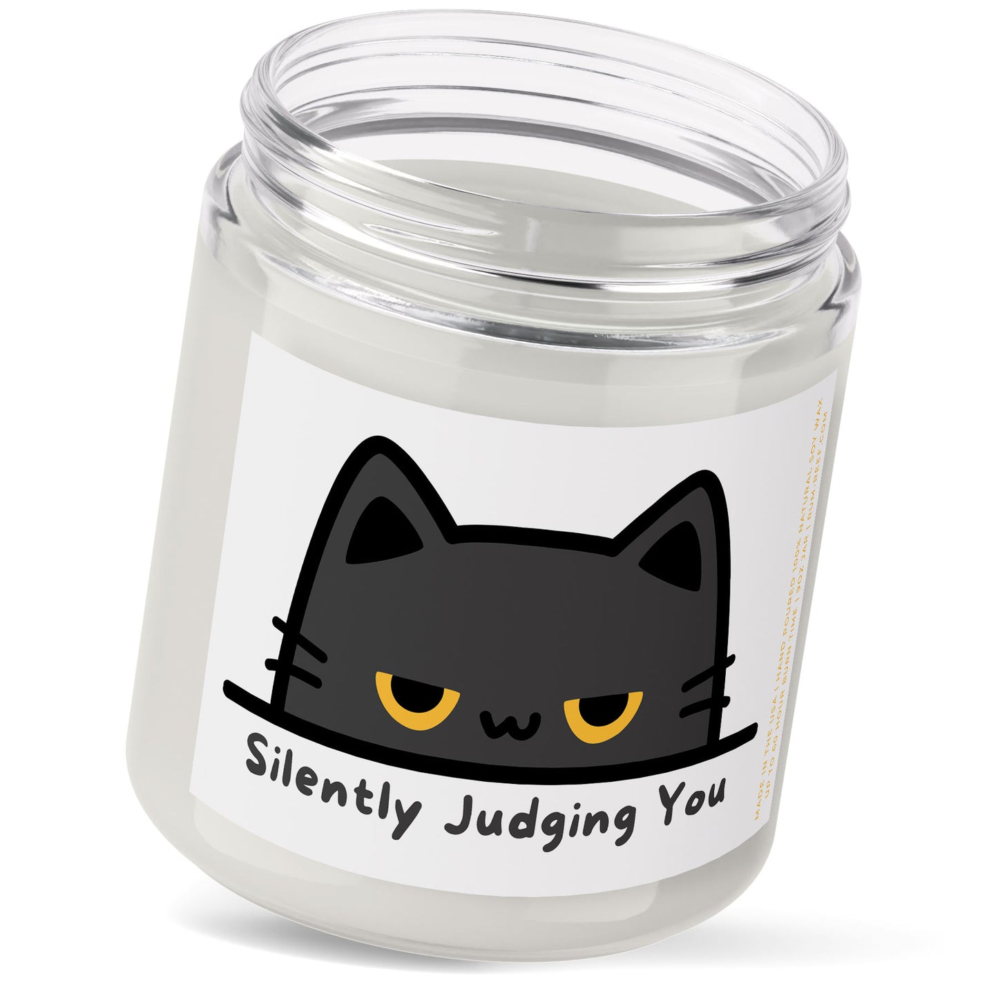 Silently Judging You Cat 9oz Candle
